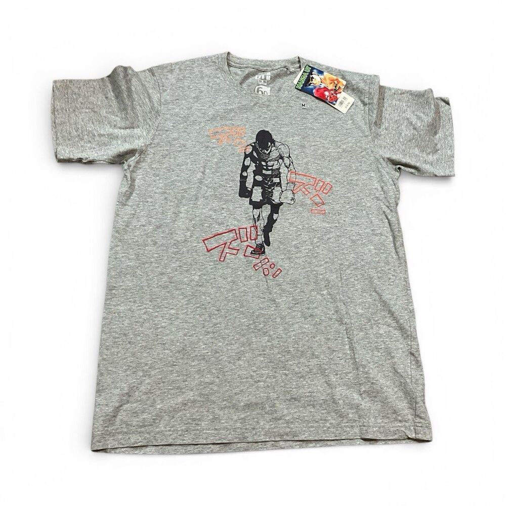 Hajime no Ippo Graphic T-Shirt Size M Weekly Shonen Magazine 60th Anniversary UT